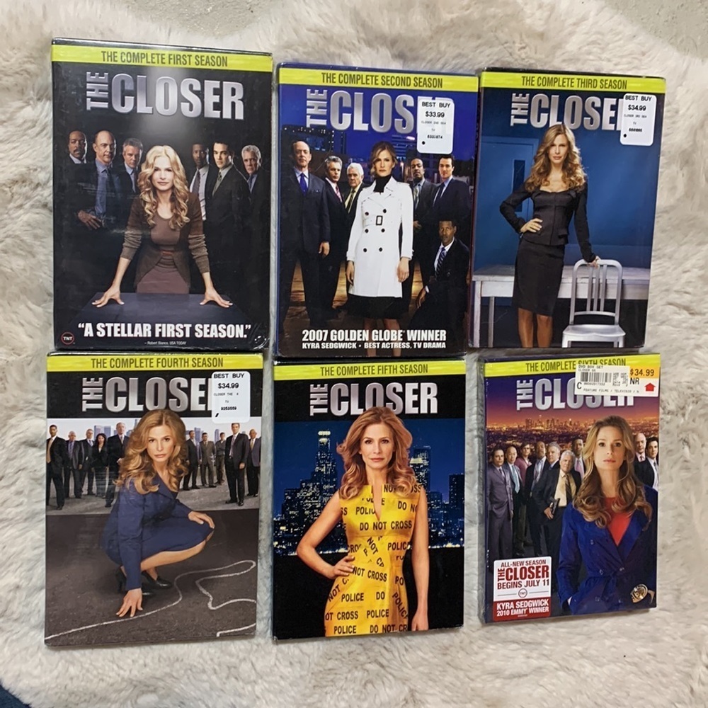 The Closer 6 Seasons DVD Set 1/2/3/4/5/6